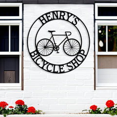 Personalized Bike Wall Decor for Cyclist