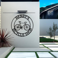 Personalized Bike Wall Decor for Cyclist