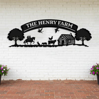Custom Farm Metal Sign