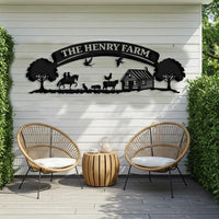 Custom Farm Metal Sign