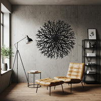 Abstract Tree of Life Wall Decor for Fireplace