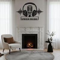Custom Music Audio Studio Signs