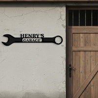 Custom Garage Metal Sign