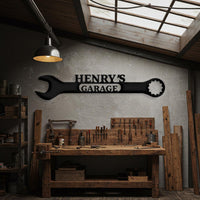 Custom Garage Metal Sign