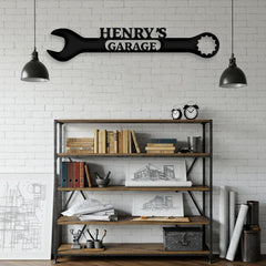 Custom Garage Metal Sign