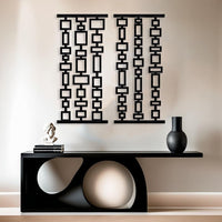 Mid Century Modern Metal Wall Art