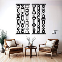 Mid Century Modern Metal Wall Art