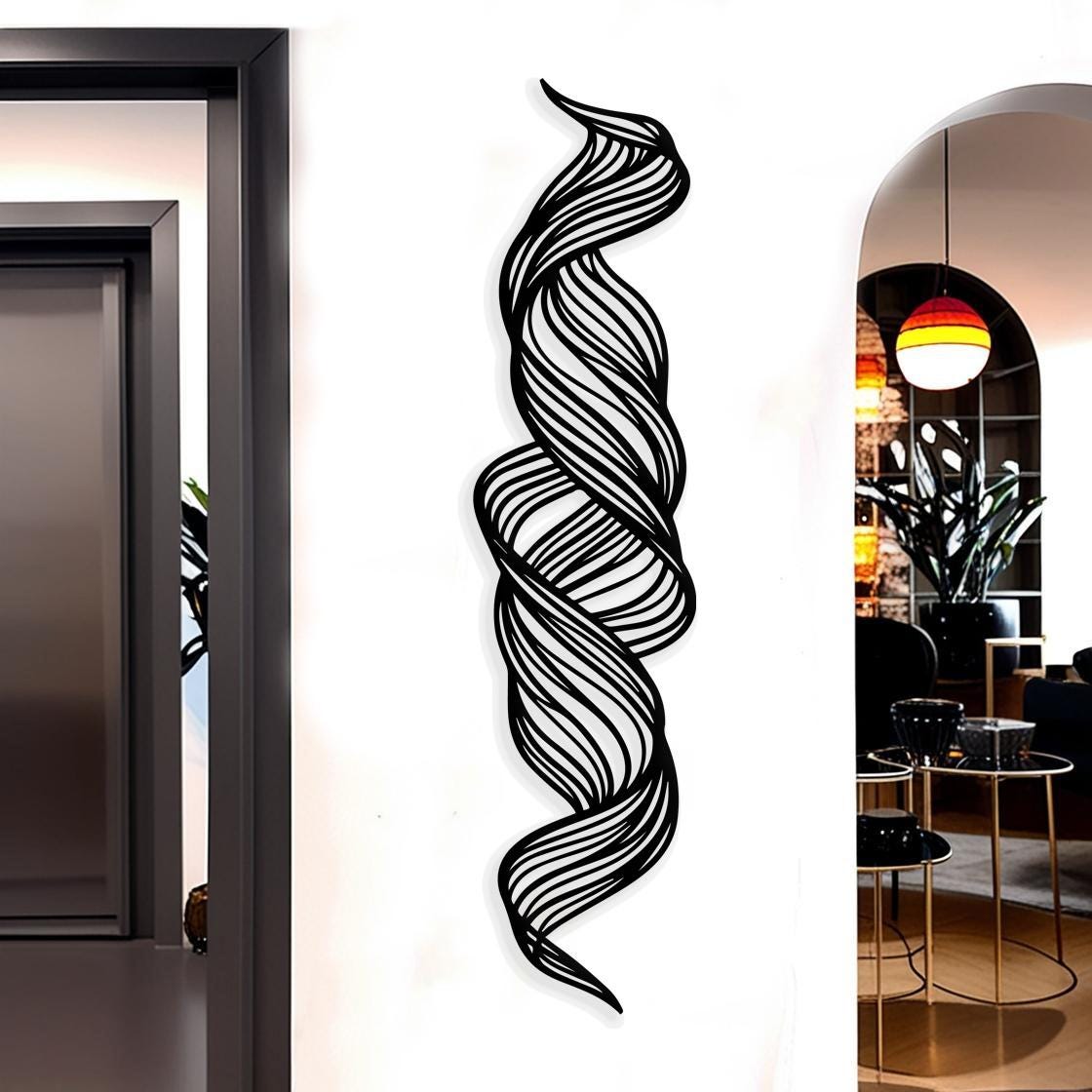 Modern Vertical Wall Decor