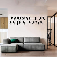 Minimalist Bird Decor for Front Porch