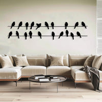 Minimalist Bird Decor for Front Porch