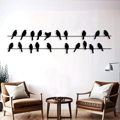 Minimalist Bird Decor for Front Porch