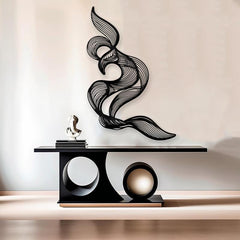 Flowing Form Metal Wall Art