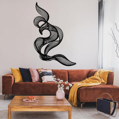 Flowing Form Metal Wall Art
