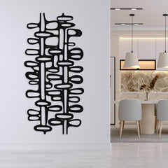 Mid Century Modern Metal Wall Art