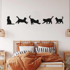 Funny Cat Wall Art Sets