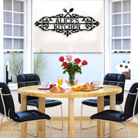 Custom Kitchen Metal Sign