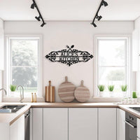 Custom Kitchen Metal Sign