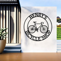 Personalized Bike Wall Decor for Cyclist