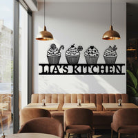 Custom Patisserie Metal Sign