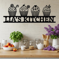Custom Patisserie Metal Sign