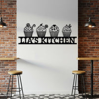 Custom Patisserie Metal Sign