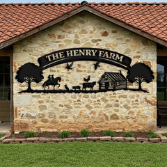 Custom Farm Metal Sign