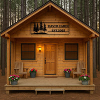 Custom Cabin Sign