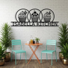 Custom Cupcake Baking Sign