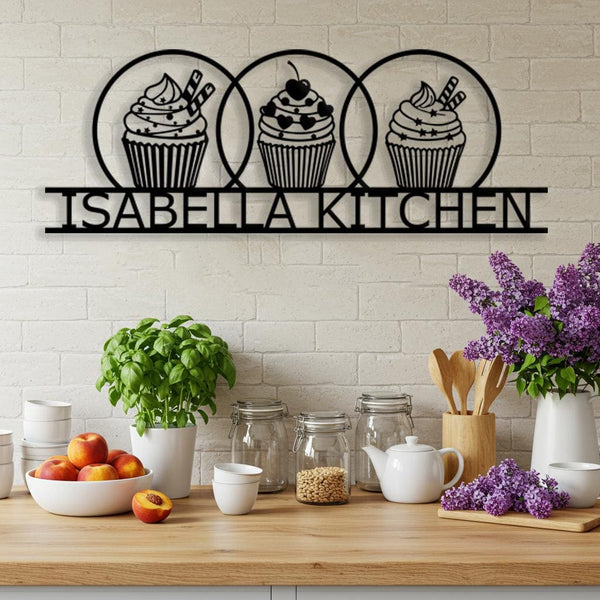 Custom Cupcake Baking Sign