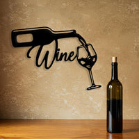 Wine Metal Wall Art