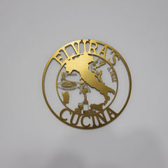 Custom Italy Wall Sign