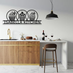 Custom Cupcake Baking Sign