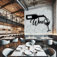 Wine Metal Wall Art