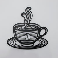Coffee Cup Metal Sign