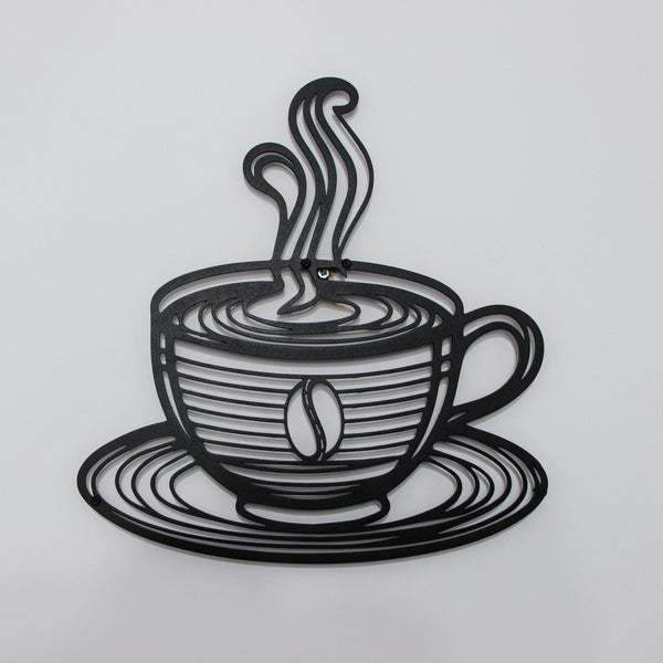 Coffee Cup Metal Sign