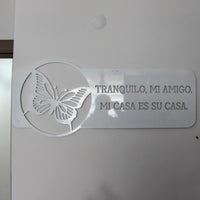Butterfly Custom House Number Signs