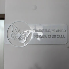 Butterfly Custom House Number Signs