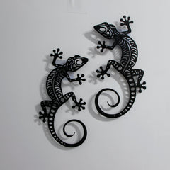 Gecko Metal Wall Decor