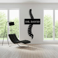 Custom Spine Metal Sign
