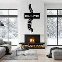 Custom Spine Metal Sign