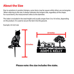 Firepit Yard Sign