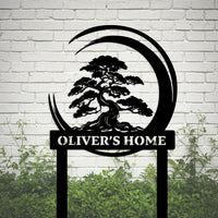 Welcome home sign