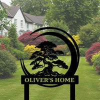 Welcome home sign
