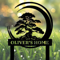 Welcome home sign