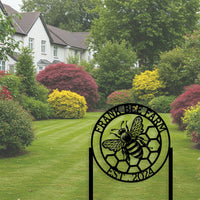 Custom Bee Farm Sign