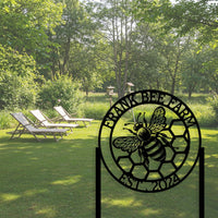 Custom Bee Farm Sign