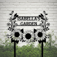 Sunflower Garden Sign