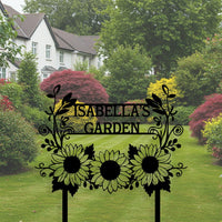 Sunflower Garden Sign