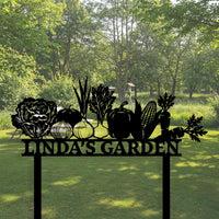 Custom Garden Yard Sign