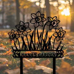 Custom Garden Metal Sign
